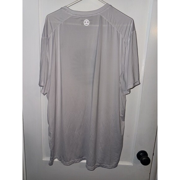 Life is Good Mens XXL Active White Short Sleeve T Shirt Tech Workout - Picture 3 of 3
